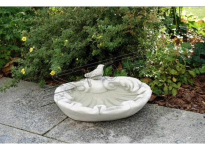 Bird Bath Sculpture Decor Design Figure Statue Garden Figures Statues