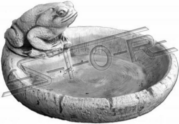 Bird Bath Sculpture Design Figure Statue Decor Garden Figures Statues