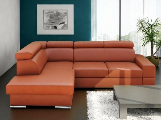 High-quality living room sofa corner sofa L-shape bed function fabric modern couches