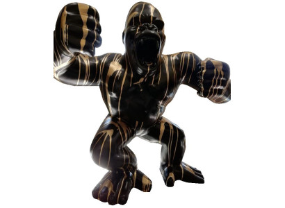 Design figure statue sculpture figures gorilla abstract terrace decoration decor.