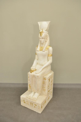Egyptian Pharaoh Statue Sculpture Figures Sculptures Decoration Deco Figure 123cm