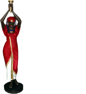 Standing Lamp Design Egyptian Woman Figure Floor Lamp Lighting Standing Lamps Figure
