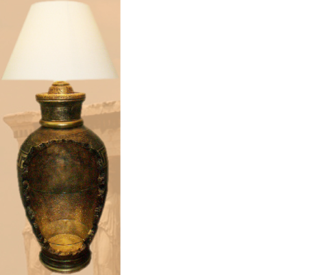 Floor lamp floor light fixture vase designer antique standing lamp design 6886 new
