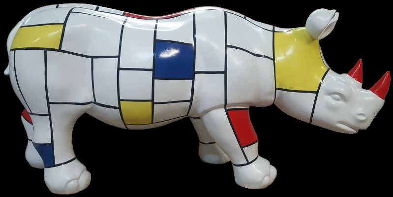 Figures genuine handmade designer loft colorful sculptures abstract figure 60cm new