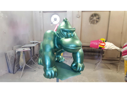 Designer figure statue modern figures statues decoration decor gorilla garden new