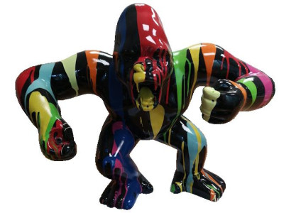 Statue Decoration Decor Gorilla Garden New Designer Figure Statue Modern Figures