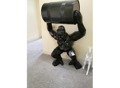 Designer Figure Statue Modern Figures Statues Decoration Decor Gorilla Garden New