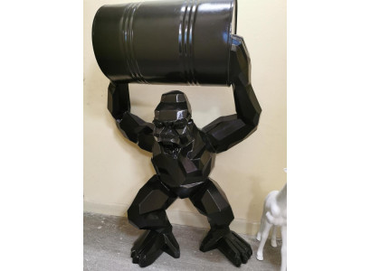 Designer Figure Statue Modern Figures Statues Decoration Decor Gorilla Garden New