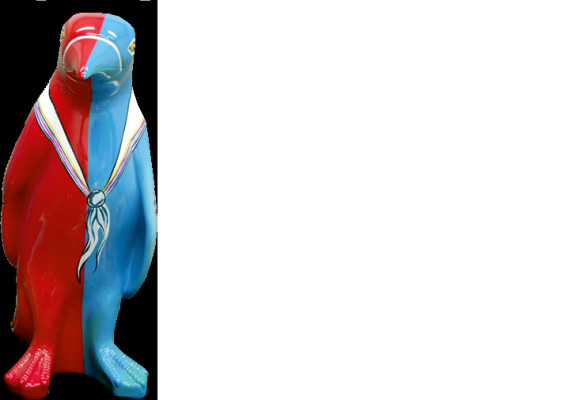 Design Penguin Figure Statue Sculpture Figures Sculptures Decoration Deco 3075 New