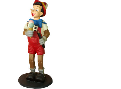 Design Pinocchio Figure Statue Sculpture Figures Sculptures Decoration Deco 5644