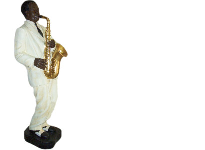 Design Saxophone Figure Statue Sculpture Figures Sculptures Decoration 4022 New
