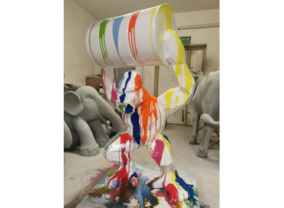 Designer figurine statue modern figures statues decoration decor gorilla garden new