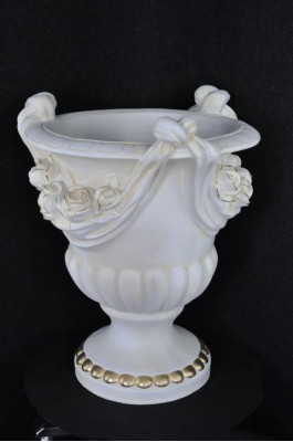 Design flower pot decoration XXL vase vases handmade decorative goblet trophy 0857