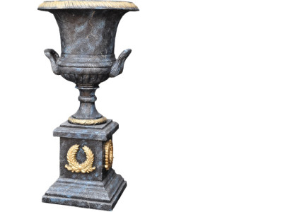 XXL Vase Table Decoration Deco Vases Antique Style Sculpture Figure Chalice Rome 0877