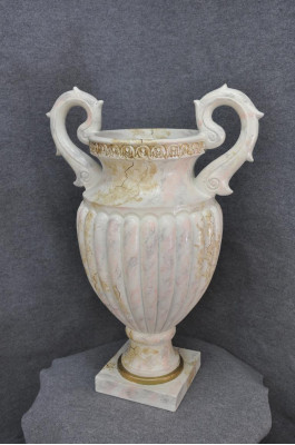 Design flower vase trophy goblet vases bowls XXL floor bowl Roman style new