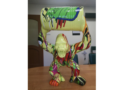Figures Statues Decoration Deco Gorilla Garden New Designer Figure Statue Modern