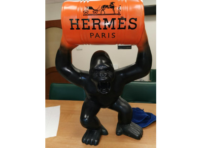 Statue Decoration Decor Gorilla Garden New Designer Figurine Statue Modern Figurines