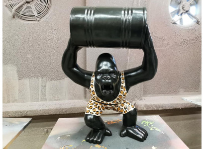 Designer Figurine Statue Modern Figurines Statues Decoration Decoration Gorilla Garden New