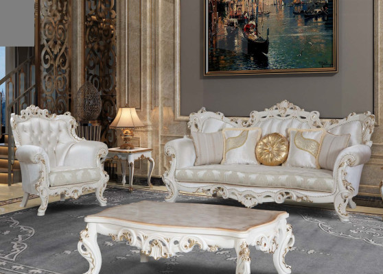 Coffee table, designer side table 130x80, coffee tables, baroque tables.
