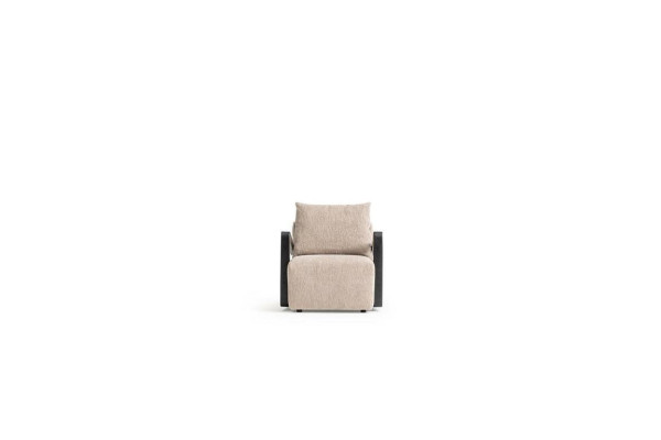 Luxury Sofa Set Seating Group Living Landscape L-Shaped Sofa Armchair Textile New