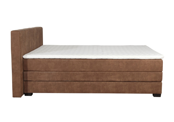 Vintage box spring beds upholstered bed wooden bed double hotel bed
