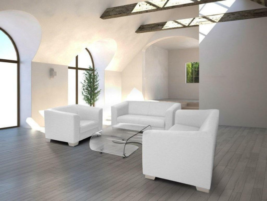 Sofa suite 3+2+1 seater set design sofas upholstery relax leather couches