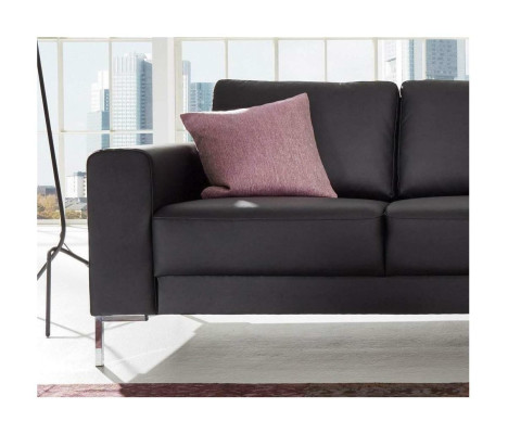 Leather L-shaped couch living landscape corner sofa suite design modern sofa
