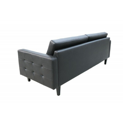 Chesterfield Sofa 2-Seater Tirana Couch Upholstery Sofas Couches Leather Sofa New