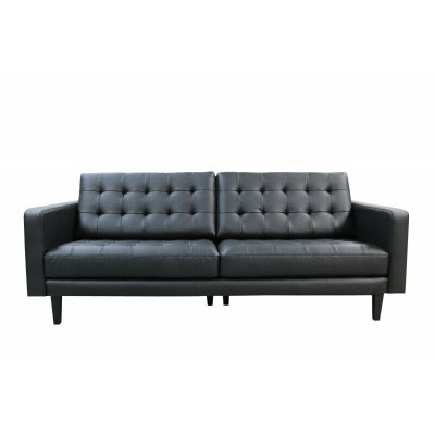 Chesterfield Sofa 2-Seater Tirana Couch Upholstery Sofas Couches Leather Sofa New