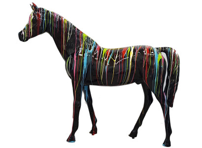 Designer Horse Abstract Figure Modern Figurines Decoration Garden Sculptures New