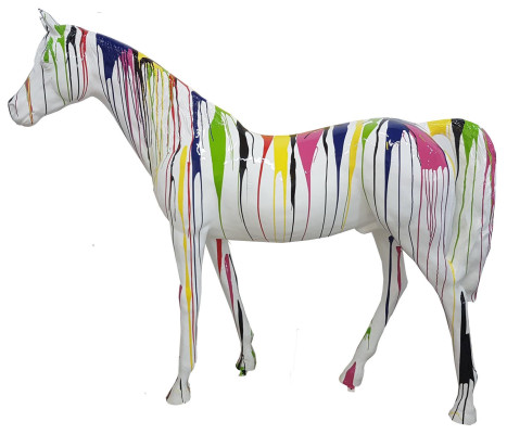 Designer Abstract Figure Modern Figures Decoration Horse Garden Sculptures New