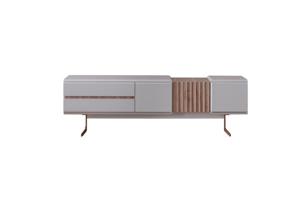 Exclusive living room set, 2-piece, TV stand, cabinet, shelf, shelves, furniture