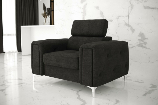 Sofa fabric couches upholstery textile new Chesterfield armchair TV couch 1 seater