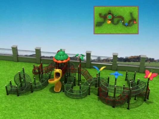 Outdoor sports complex children's climbing garden playground public amusement park