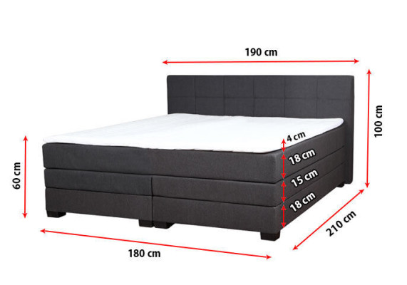 Vintage box spring beds upholstered bed wooden bed hotel double marriage bed
