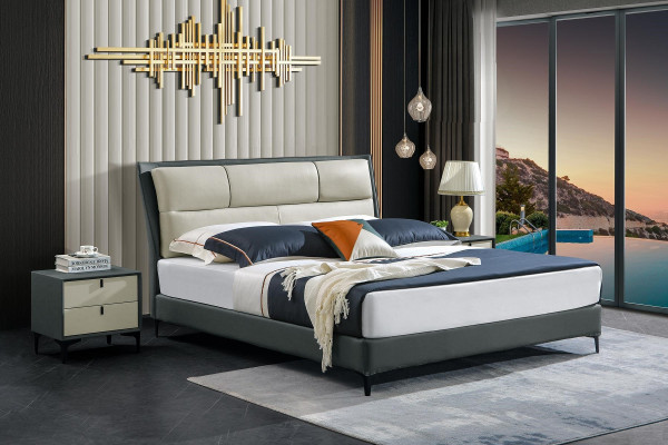 Bed Bedroom Sets Designer Luxury Beds Complete Set 2x Nightstands