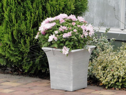 Flower basket figures flower vase vessel garden terrace decoration statue