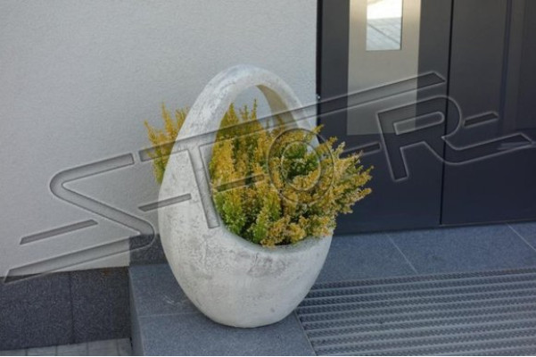 Flower planter, plant tub, decoration, garden, vases, flower pots, figure, nature