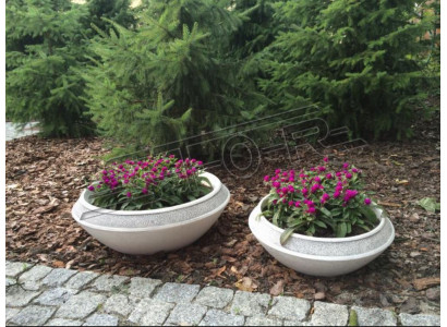 Flower planter plant container decoration natural vases figure garden flower pots