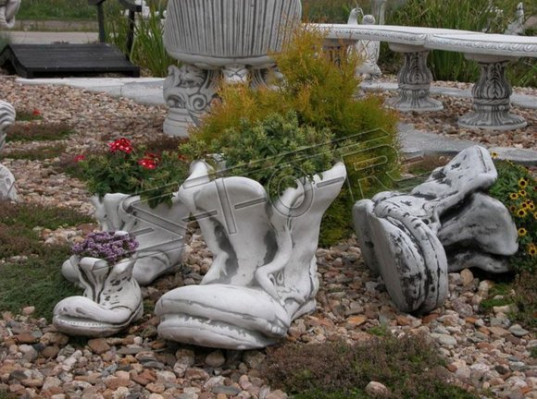 Flower pot plant tub natural decoration figure flower pots garden vases