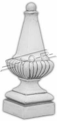 Decoration Cone Columns Stone Antique Style Roman Stands Decoration