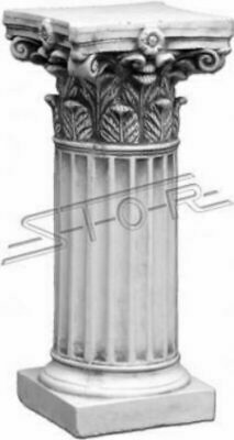 Decorative column pedestal stone antique style Roman stand flower stand