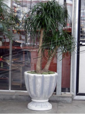 Design flower pot decorative top planter vessel pots figure face