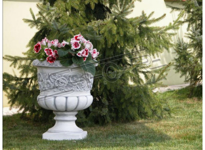 Design flower pot top planter decorative vessel pots figure face sculpture