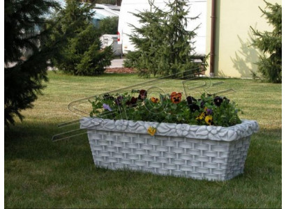 Design flower pot top plant container decorative pots figure face