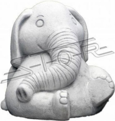 Design figure elephant sculpture figures sculptures statues white cartoon statue