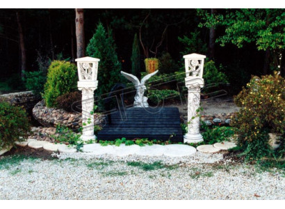 Noble Designer Column Garden Figure Column Stand Decoration Sculpture