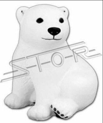 Polar Bear Figure 21cm Statue Bear Garden Decoration Figures Statues Decor