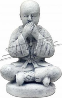 25cm Shaolin Kung Fu Fighter Figurine Statue Sculptures