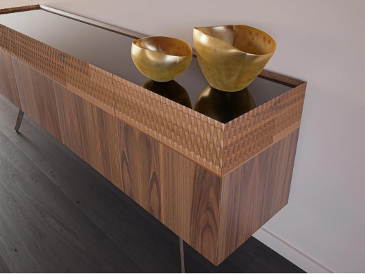Dining Room Sideboard Modern Interior Luxury Design Wood Cabinet New